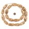 The Bead Chest Oval Mali Natural Seed Beads 25mm African Brown Wood Large Hole 38 Inch Strand Handmade